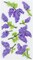 Jolee's Boutique Le Grande Dimensional Stickers - Lovely Lilacs, 8pcs